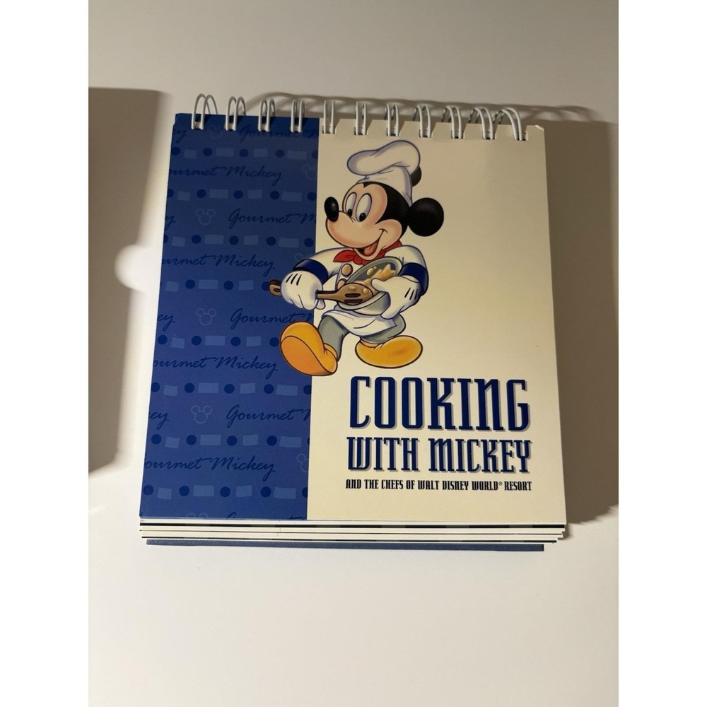 Cooking With Mickey and the Chefs of Walt Disney World Resort Spiral Cookbook